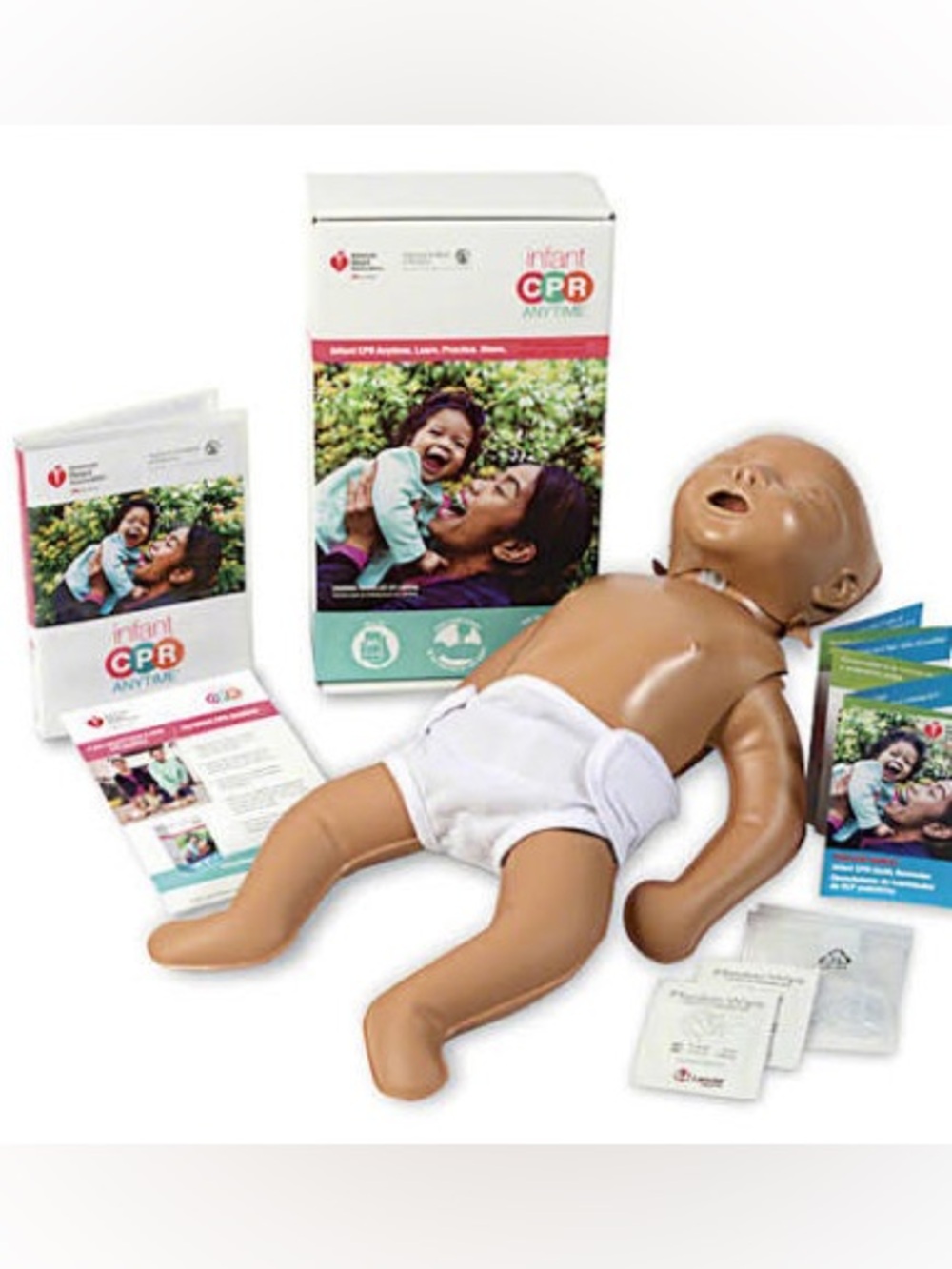American Heart Association Infant CPR Anytime Kit – Open Box, Never Used
